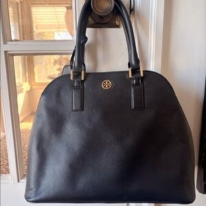 Tory Burch Saffiano Leather Top Handle Bag